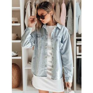 Női oversize farmerdzseki BLUEDIVA kék kép