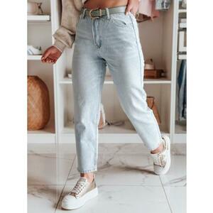 Női farmer mom fit nadrág övvel JEANMOM j. kék kép