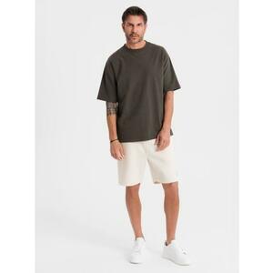 Unisex pulóver nadrág húzózsinórral - krém V2 OU-SRBC-0101 kép