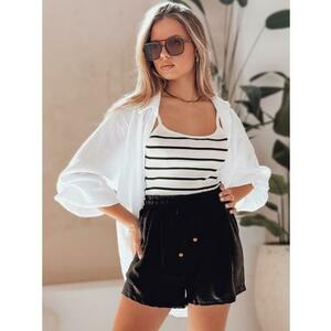 Női textil rövidnadrág SUMMER TRIP fekete kép
