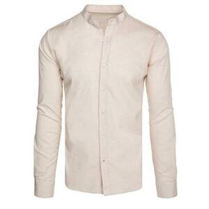 Beige casual férfi ing kép