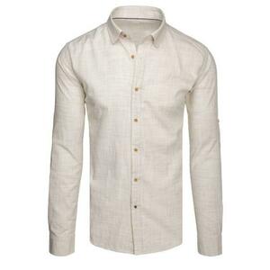 Beige casual férfi ing kép