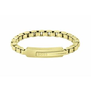 Hugo Boss Hugo Boss Bájos aranyozott karkötő Orlado 1580357M 17, 5 cm kép