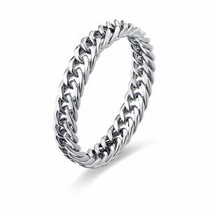 S'Agapõ S'Agapõ Jellegzetes acél gyűrű For Love SFV44 58 mm kép