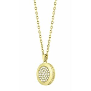 Hugo Boss Hugo Boss Káprázatos aranyozott kristály nyaklánc Medallion 1580300 kép
