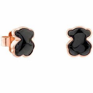 Tous Tous Aranyozott mackó fülbevaló ónix ásvánnyal Icon Color 414933500 kép