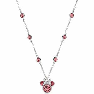 Disney Disney Gyönyörű ezüst Minnie Mouse nyaklánc kristályokkal NS00045SRUL-157.CS kép