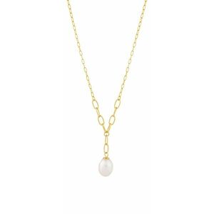 Preciosa Preciosa Finom aranyozott nyaklánc igazgyönggyel Pearl Heart 5356Y01 kép