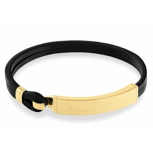 Calvin Klein Calvin Klein Elegáns bőr férfi karkötő Iconic 35000408 kép