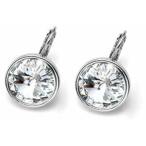 Ezüst fülbevaló Swarovski kristállyal kép