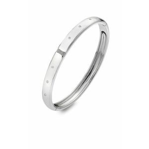 Hot Diamonds Hot Diamonds Elegáns ezüst karkötő gyémántokkal és topázokkal Much Loved DC178 kép