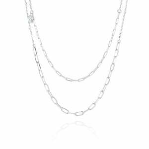 Sif Jakobs Sif Jakobs Divatos ezüst dupla nyaklánc Chains SJ-C42132-SS kép