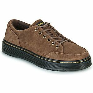 Rövid szárú edzőcipők Dr. Martens Brookline 6 Eye 6 Eye Shoe Dark Brown Bronx Suede kép