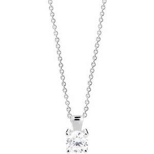 Cutie Jewellery Cutie Jewellery Gyengéd fehér arany medál színtiszta cirkóniummal Z8010-40-10-X-2 kép