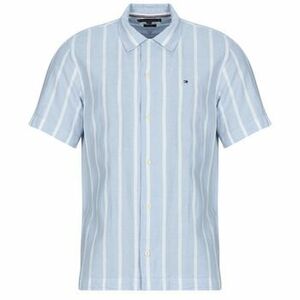 Rövid ujjú ingek Tommy Hilfiger LINEN BLEND STRIPED SS RF SHIRT kép