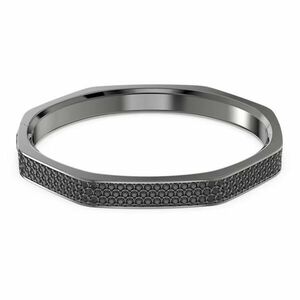 Swarovski Swarovski Csillogó fekete tömör karkötő Dextera 5656843 L (6, 2 x 5 cm) kép