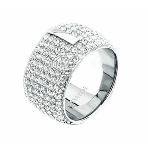 Trussardi Trussardi Jellegzetes női gyűrű kristályokkal T-Round TJAYF1801 58 mm kép
