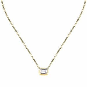Trussardi Trussardi Elegáns aranyozott nyaklánc cirkónium kővel T-Design TJAXA20 kép