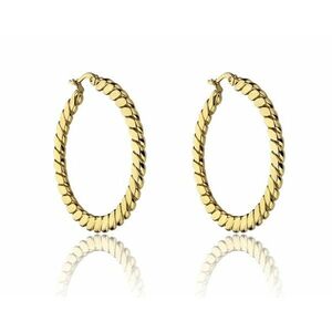 Marc Malone Marc Malone Aranyozott karika fülbevaló Hannah Gold Earrings MCE23016G kép