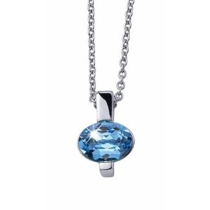CRYSTalp CRYSTalp Divat nyaklánc kék kristállyal Simply 32204.AQU.R kép