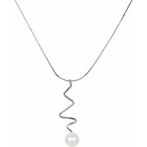 JwL Luxury Pearls JwL Luxury Pearls Ezüst nyaklánc valódi gyönggyel JL0449 (lánc, medál) kép