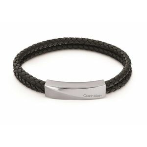 Calvin Klein Calvin Klein Dupla bőr karkötő acél dísszel 35000097 kép