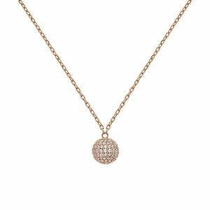 Daniel Wellington Daniel Wellington Stílusos bronz nyaklánc csillogó golyóval Pavé DW00400625 kép