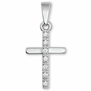 Brilio Silver Brilio Silver Csillogó ezüst medál kereszt 446 001 00426 04 kép