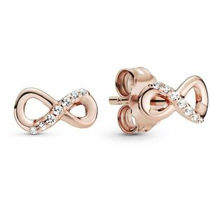Pandora Pandora Bronz fülbevaló Csillogó végtelen 288820C01 kép