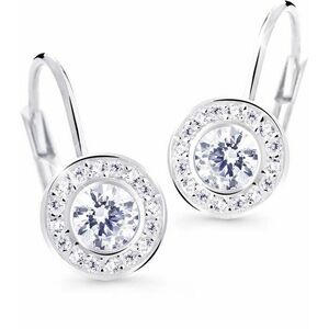 Cutie Jewellery Cutie Jewellery Gyengéd fülbevaló csillogó cirkónium kövekkel Z8028-50-10-X-2 kép