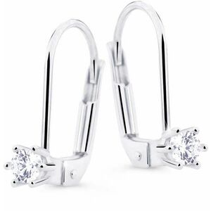 Cutie Jewellery Cutie Jewellery Elegáns függő fülbevaló cirkónium kövekkel Z8012-50-10-X-2 kép