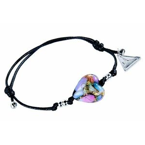 Lampglas Lampglas Bámulatos karkötő Crazy Love 24 karátos arannyal ellátott Lampglas gyönggyel BLH21 kép