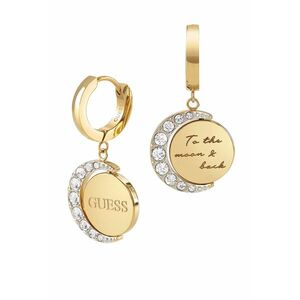 Guess Guess Karika aranyozott fülbevaló medálokkal Moon Phases JUBE01192JWYG kép