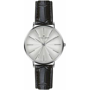 Frederic Graff Frederic Graff Silver Monte Rosa Croco black Leather FAL-B009S kép