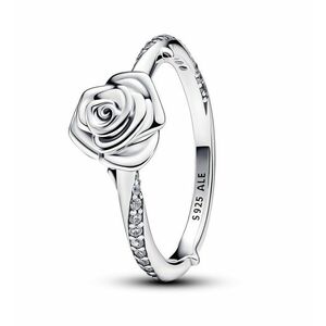 Pandora Pandora Bájos ezüst gyűrű Virágzó rózsa Moments 193215C01 50 mm kép