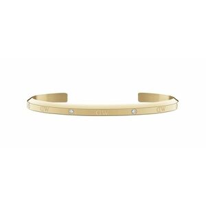 Daniel Wellington Daniel Wellington Divatos tömör aranyozott karkötő Classic Lumine DW004005 15, 5 cm kép