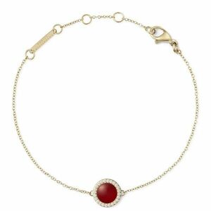 Daniel Wellington Daniel Wellington Aranyozott karkötő tigrisszemmel és kristályokkal DW00401422 kép