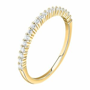 La Petite Story La Petite Story Elegáns, aranyozott gyűrű cirkónium kövekkel Silver LPS03AWV110 58 mm kép