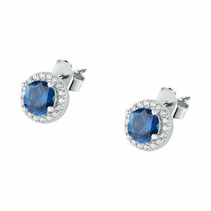 La Petite Story La Petite Story Elegáns ezüst fülbevaló kék cirkónium kövekkel Silver LPS01AWV04 kép