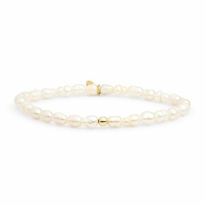 Sparkling Jewels Sparkling Jewels Elegáns karkötő barokk gyöngyökből SBG-PEARL-ADD-4MM kép