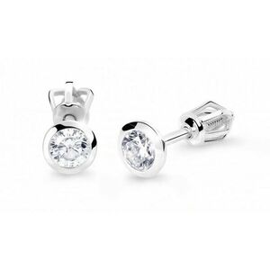 Cutie Jewellery Cutie Jewellery Fehér arany fülbevaló cirkónium kövekkel Z8003-30-10-X-2 kép