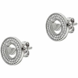 Emporio Armani Emporio Armani Divatos ezüst fülbevaló kristályokkal EG3587040 kép