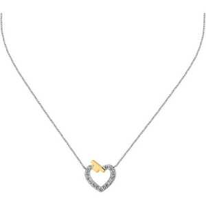 Trussardi Trussardi Acél nyaklánc cirkónium kövekkel T-Logo TJAXC44 (lánc, medál) kép