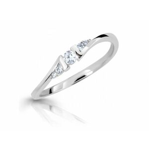 Cutie Jewellery Cutie Jewellery Bájos fehérarany gyűrű cirkónium kövekkel Z6720-3054-10-X-2 61 mm kép