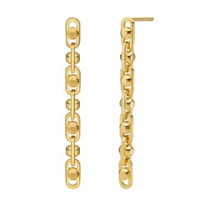 Michael Kors Michael Kors Jellegzetes aranyozott lógó fülbevaló MKC171000710 kép