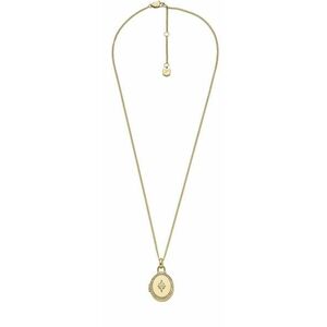 Fossil Fossil Aranyozott nyaklánc Medál kristályokkal Sadie Locket JF04735710 kép