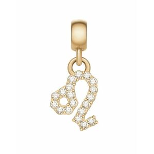Daniel Wellington Daniel Wellington Aranyozott medál kristályokkal Oroszlán Crystal Zodiac DW00400759 kép
