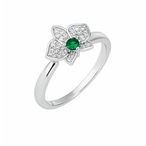 Preciosa Preciosa Csodálatos ezüst gyűrű Evergreen Royal Lagoon 5442 66 52 mm kép
