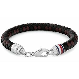Tommy Hilfiger Tommy Hilfiger Divatos bőr karkötő férfiaknak Tyson 2790632 kép