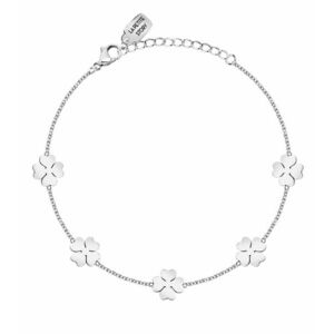La Petite Story La Petite Story Acél karkötő négylevelű lóherével Friendship LPS05ARR106 kép